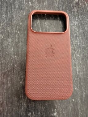 Apple iPhone Case in Dusty Rose Textured Silicone